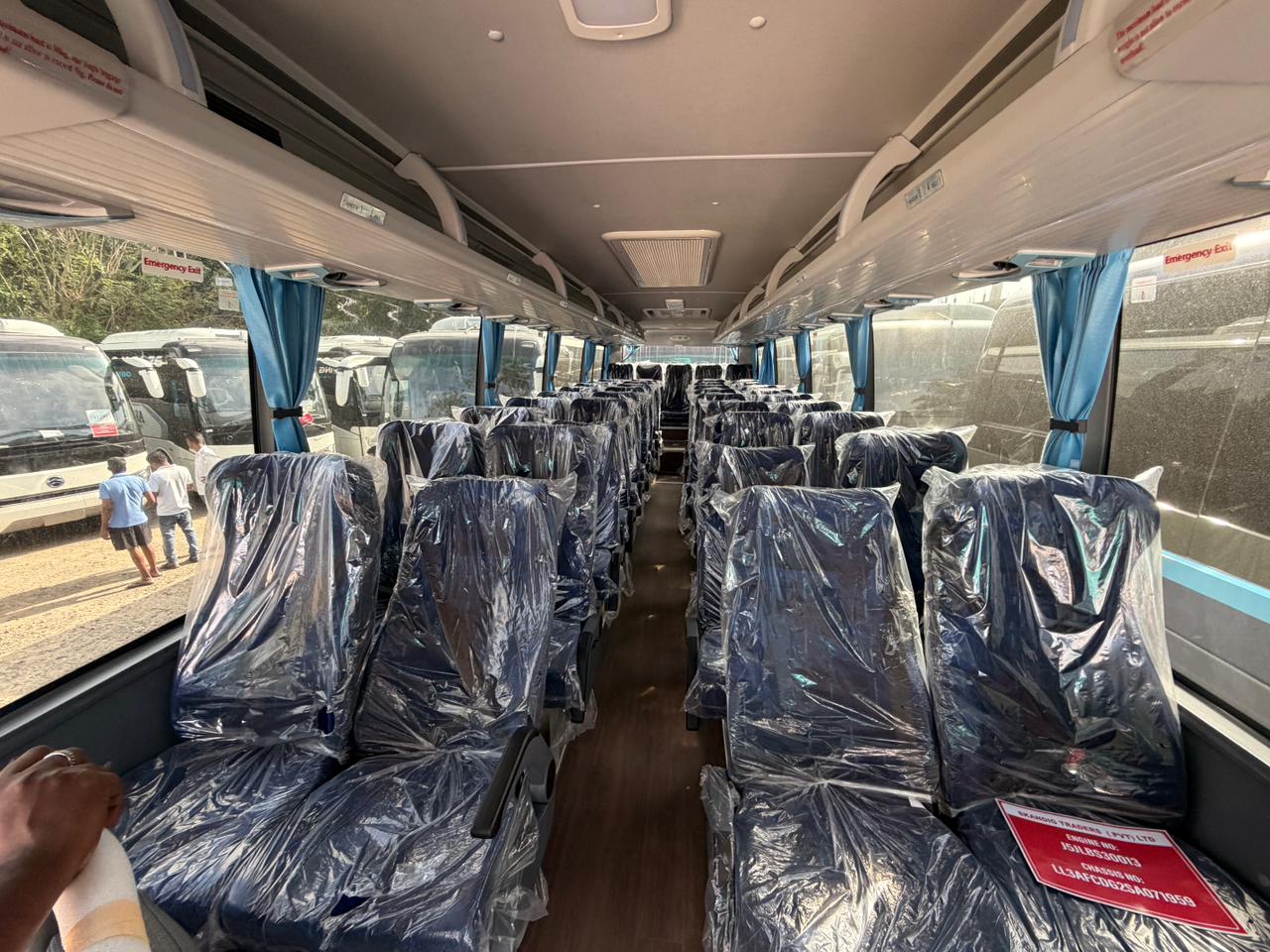 Luxury coach interior