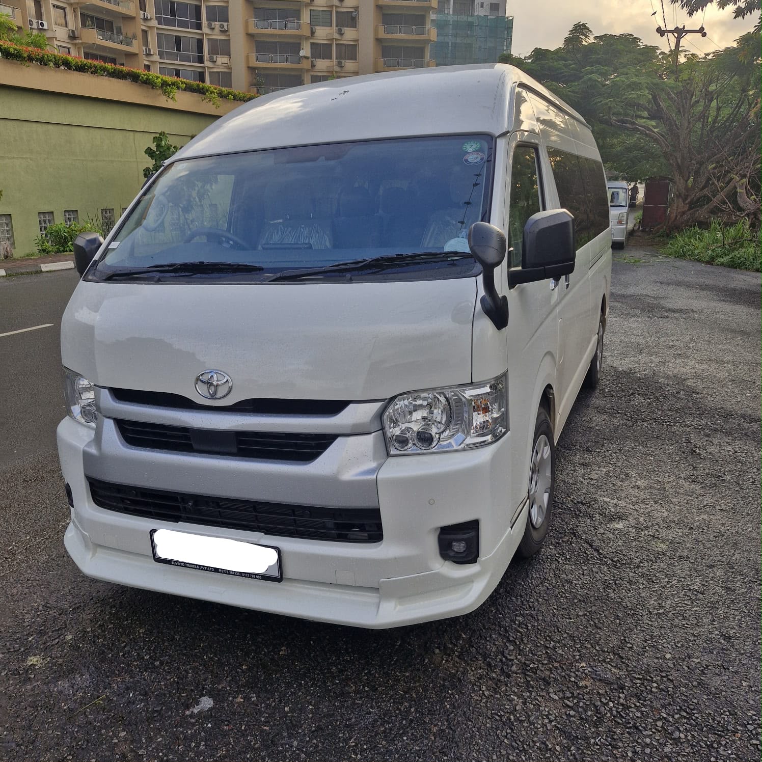 12 seater van